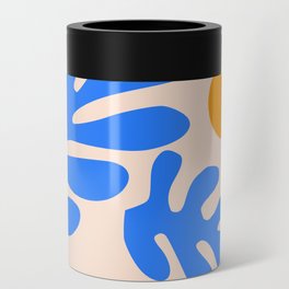 Henri Matisse - Leaves - Blue Can Cooler
