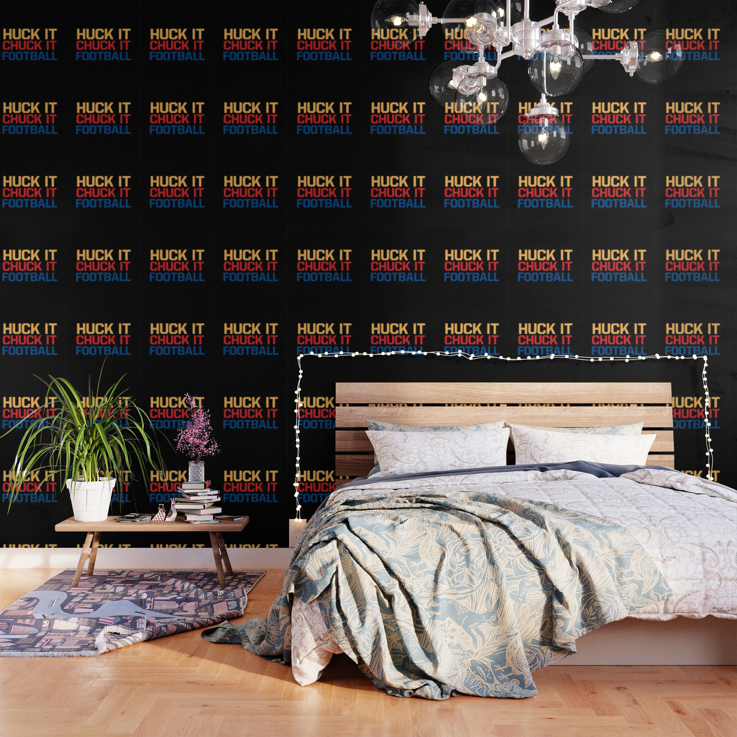 Huck It Chuck It Football Wallpaper By Socoart Society6