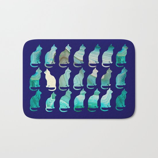 MINERAL CATTERN Bath Mat