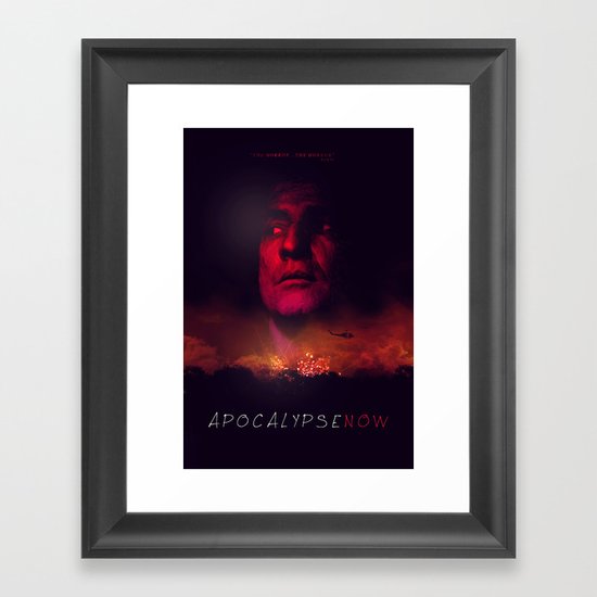 Apocalypse Now Poster Framed Art Print