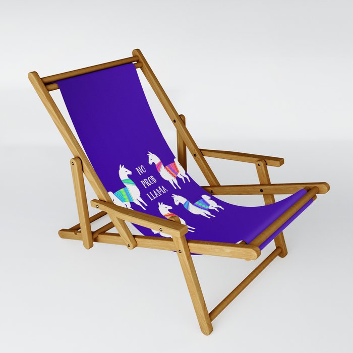 Llama top lawn chair