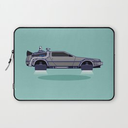 Flying Delorean Time Machine - Back to the future series Laptop Sleeve