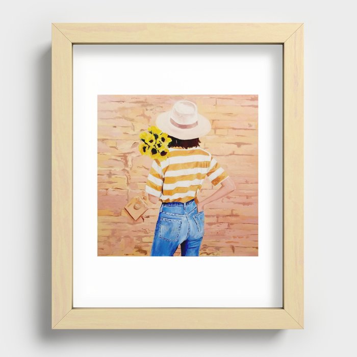 Nothing Rhymes With Recessed Framed Print