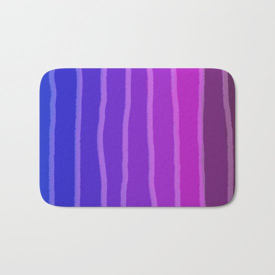 Vertical Color Tones #4 Bath Mat