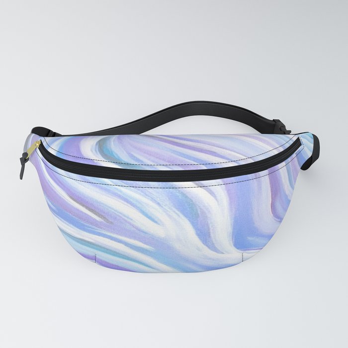 Swirly, Intuitive Abstract Art made with Acrylic Paint. Dream art. Flow Fanny Pack