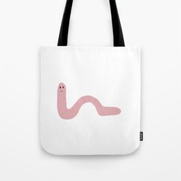 Wiggles the worm Tote Bag