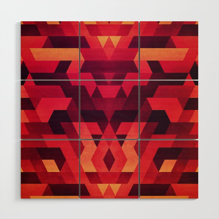 Abstract Geometric Triangle Texture Pattern Design In Diabolic