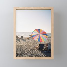 coastal colors on 35mm Framed Mini Art Print