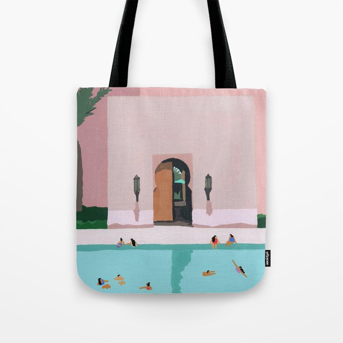 Middle Eastern Swims Tote Bag