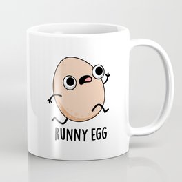 Runny Egg Cute Food Pun Coffee Mug