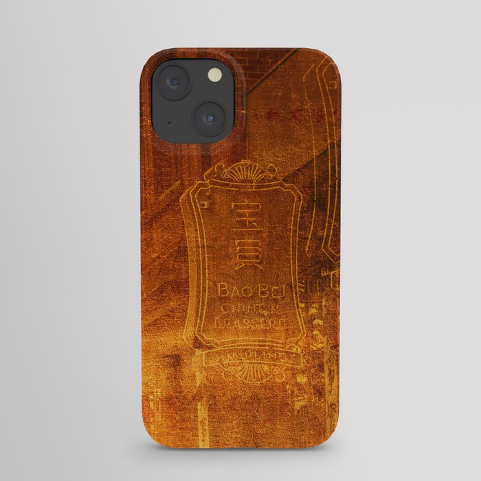 Vancouver Chinatown Gold iPhone Case