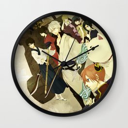gintama Wall Clock | Anime, Painting, Sougo, Yamazaki, Manga, Okita, Japanese, Gintoki, Hijikata, Gintama 