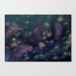 Pink Feathers Canvas Print