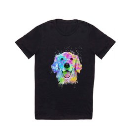 Golden Retriever Watercolor, Watercolor Dog, Golden Retriever Art T Shirt
