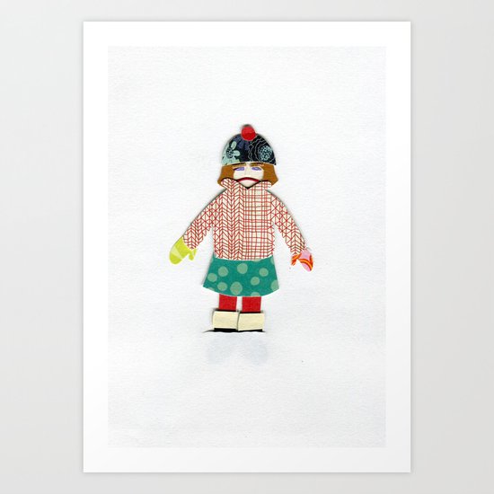 Kicked Outside Art Print