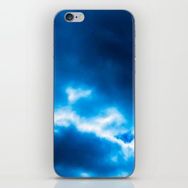Cloudy Blues iPhone Skin
