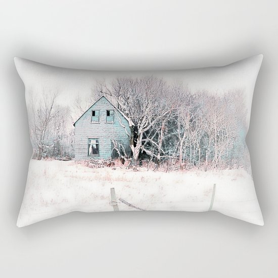 Tattered Curtains Rectangular Pillow