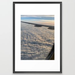 Flying Framed Art Print