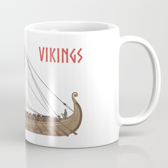 Viking Ship Drakkar Coffee Mug By Norsetech Society6