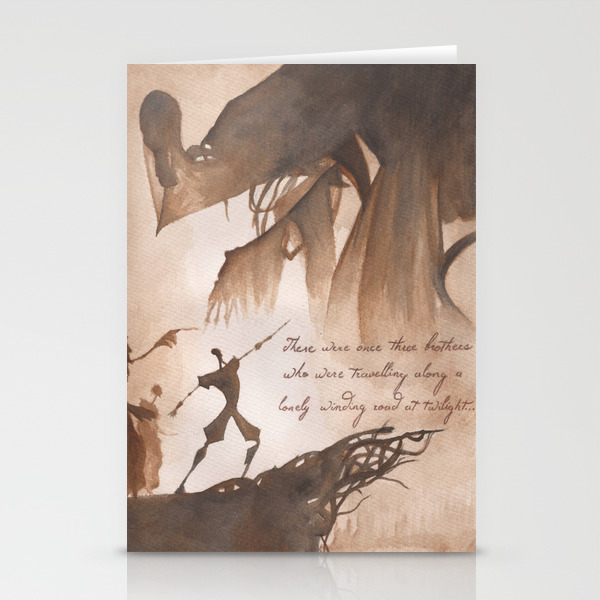 The Tale Of Three Brothers Stationery Cards By Jadepowelljones