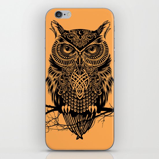 Warrior Owl 2 iPhone & iPod Skin