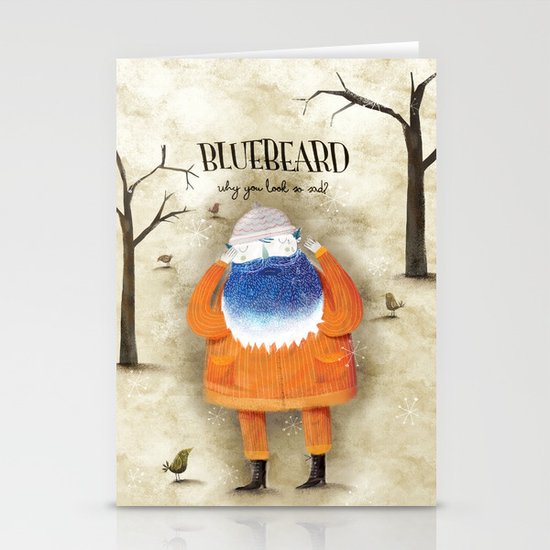 Bluebeard Stationery Cards