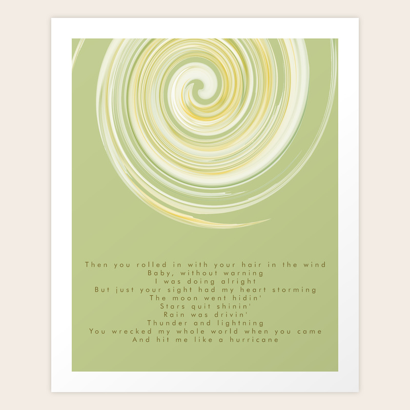 Hurricane Song Lyric Art Print Art Print By Lyricalperceptions Society6 No matter how many deaths that i die i will never forget no matter how many lies that i live i will never regret there is a fire inside of this heart in a riot about to explode into flames where is your god? society6