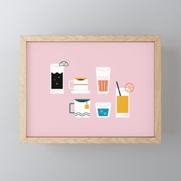 Sip! Framed Mini Art Print