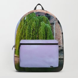 Bruges sunset Backpack