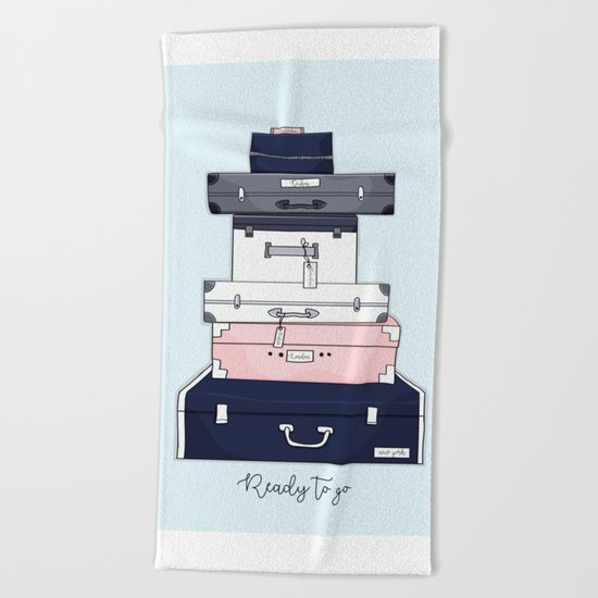 Ready to go Beach Towel