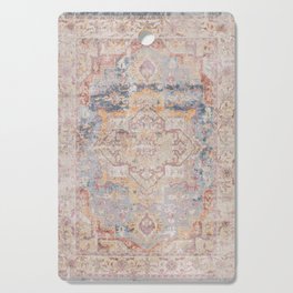 Persian carpet pastel color Cutting Board