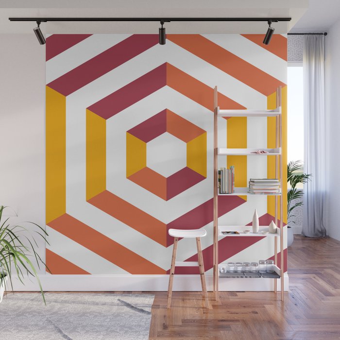 Concentric Wall Mural
