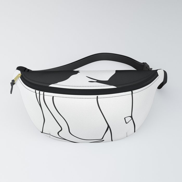 Nude in Black No. 6 Fanny Pack