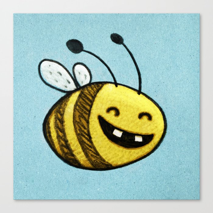 Bee 2 Canvas Print