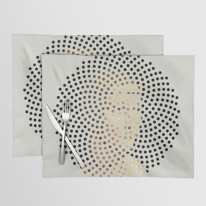 Optical Illusions Famous Work of Art 5 Placemat by Klara Acel Society6