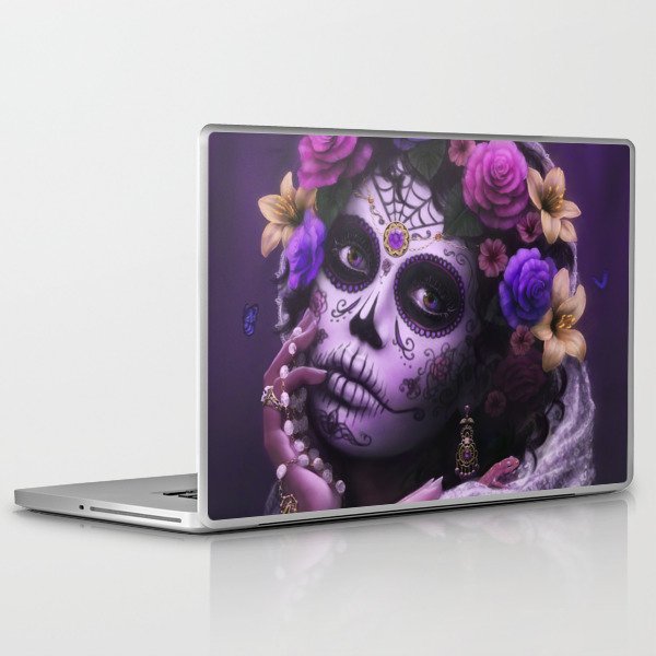 Dia De Los Muertos Laptop & iPad Skin