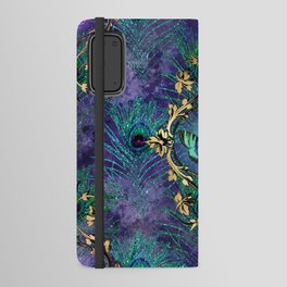 Feather Peacock 26 Android Wallet Case