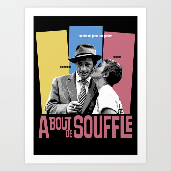 A Bout de Souffle Art Print