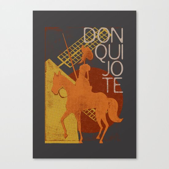 Books Collection: Don Quixote Canvas Print