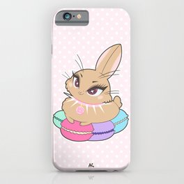 Bunnies - Macarons iPhone Case