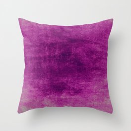 Purple Pattern Throw Pillow