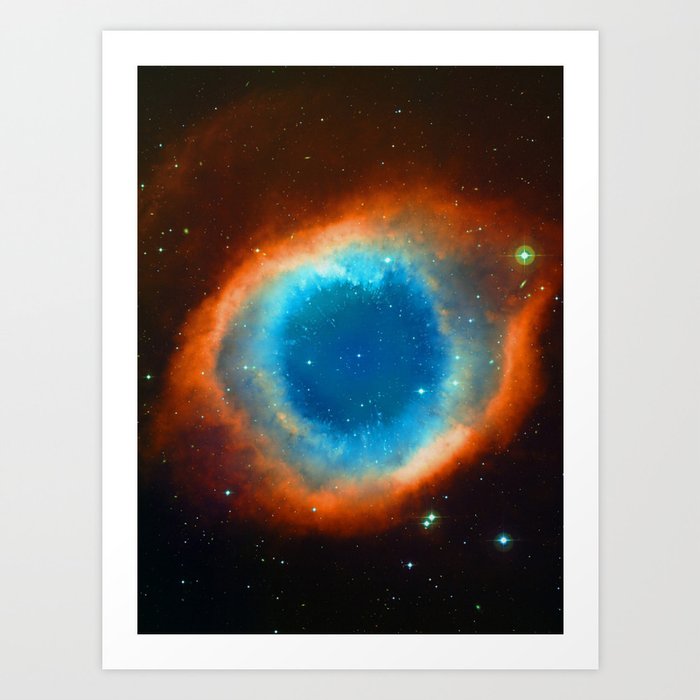 Eye Of God - Helix Nebula Art Print