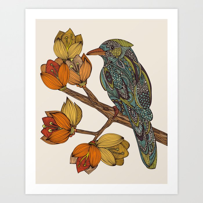 Bravebird Art Print