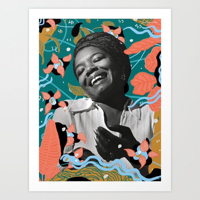 Maya Angelou For Timesupnow Art Print By Msheastudio Society6