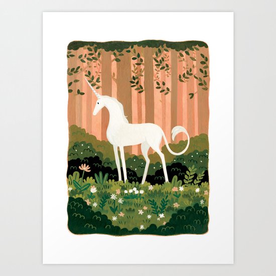 Unicorn Art Print