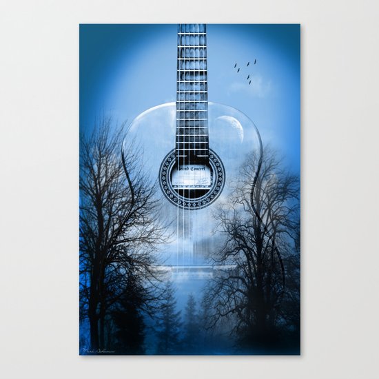 MUSIC Canvas Print