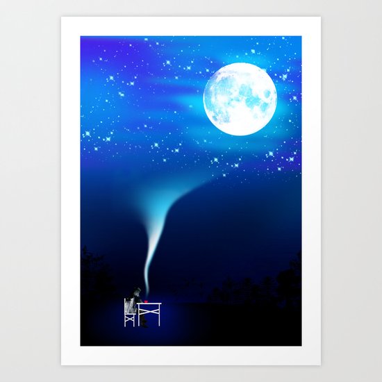 I guess that's why they called it the Blues Art Print