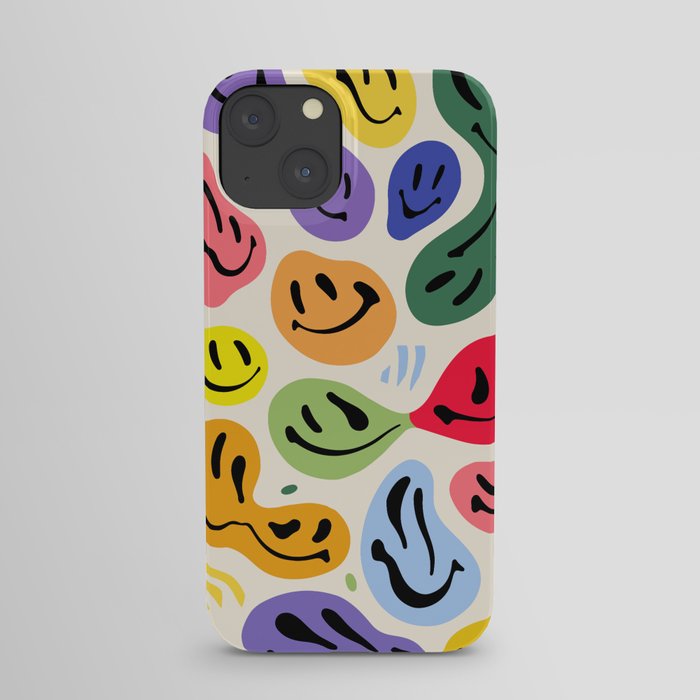 Melted Happiness Colores iPhone Case
