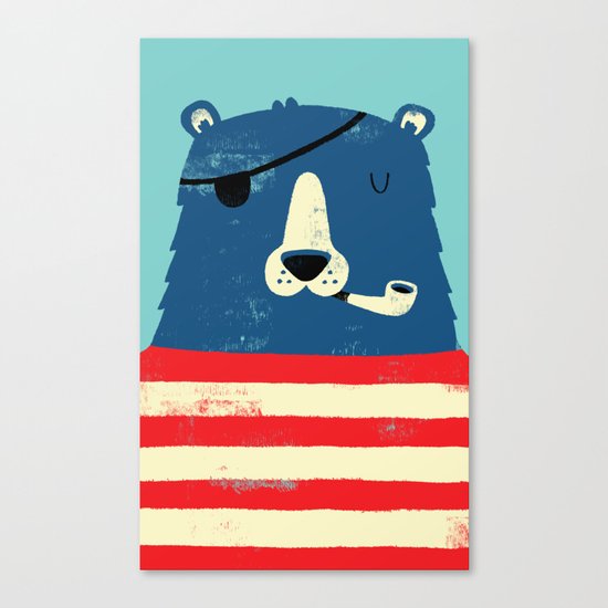 One Eyed Pete Canvas Print