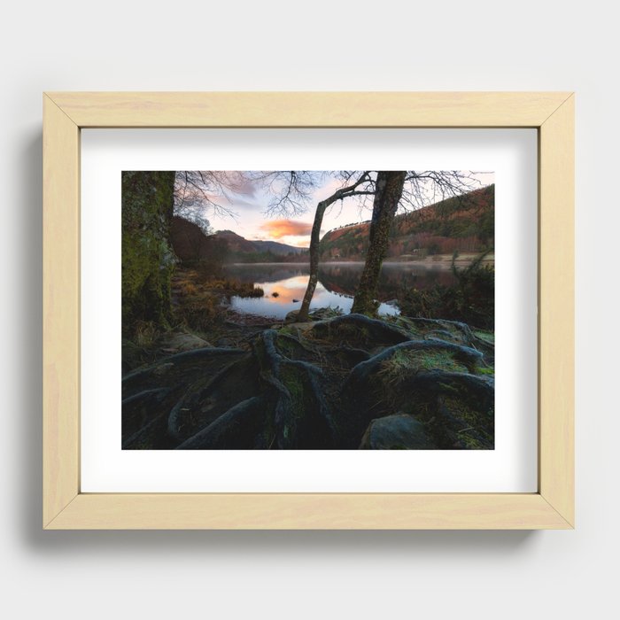 Glendalough Wicklow Mountains - Ireland (RR02) Recessed Framed Print